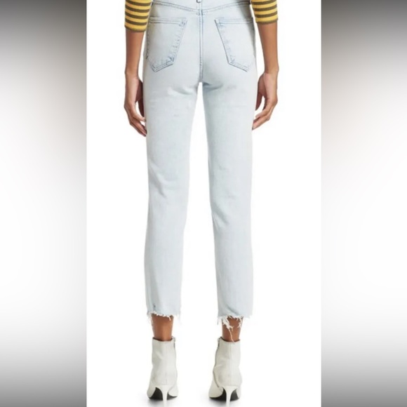 RAG & BONE Dean Distressed Ankle Cigarette Jean - Picture 2 of 13